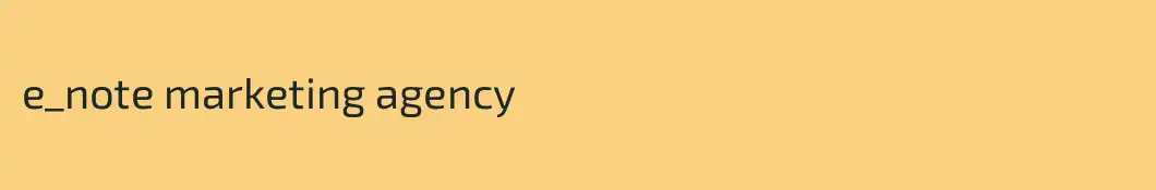 e_note marketing agency
